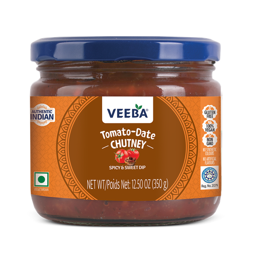 [DVBA:CHT:87701C6] - Tomato Date Chutney - [350g]