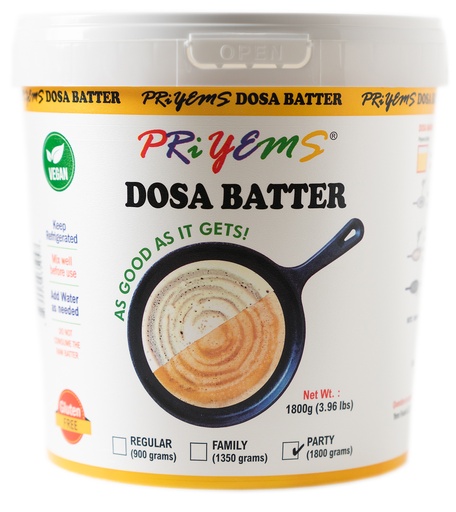 [CPYM:BTR:67701D3] - Dosa Batter (Party Pack) - [1.8kg]