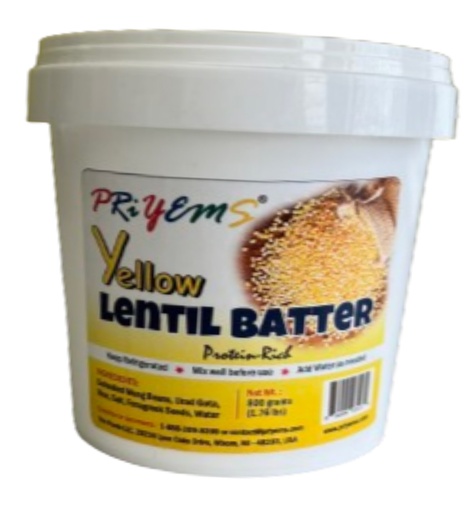 [FPYM:BTR:67704Y1] - Yellow Lentil Batter - [800g]