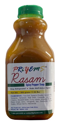 [CPYM:RTE:67706R1] - Rasam - [900g]