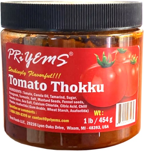 [CPYM:PKL:67705T1] - Tomato Thokku - [454g]