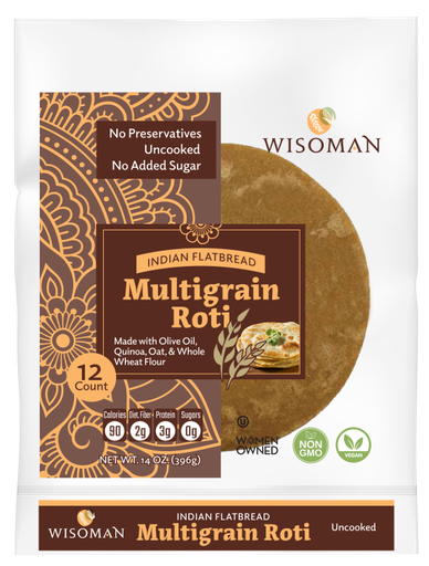 [CWSN:BRD:90301M2] - Multigrain Roti - [396g (12pcsx1/pc)]